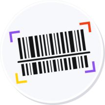 Ilustração de código de barras, mostrando o padrão e estrutura de um código universal do produto - PegaOCodigo.com